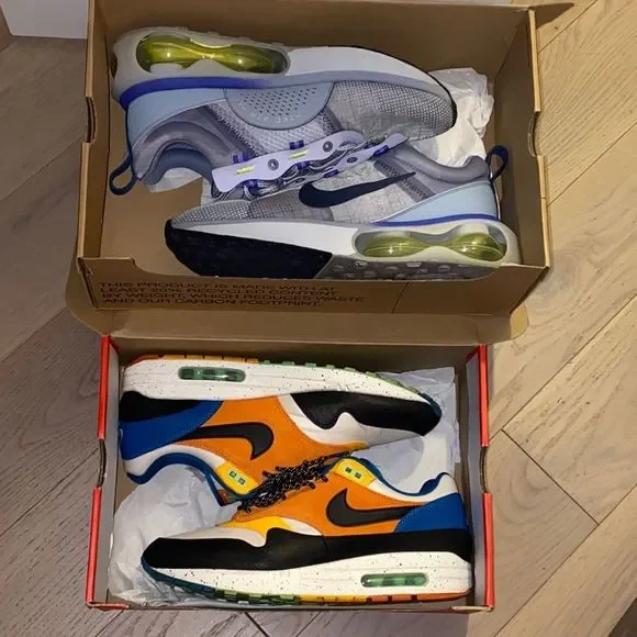 Nike AirMax One & Nike AirMax 2021 Bundle. Size 10 - Picture 1 of 2